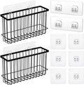 Over the Cabinet Door Organizer 2 Pack, Self Adhesive cabinet door organizer Pantry Door Organizer, Inside Cabinet Storage, Cutting Board Organizer Wall Mounted, Home Organization