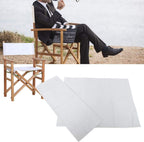 Directors Chair Replacement Seat and Back - Cotton Canvas, Movie Chair Replacement (20.5 x 16.5in)