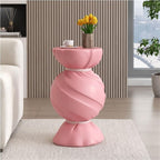 Candy Shape Side Table, Creative End Tables for Home, Simple Style Bedside Table, Small Accent Table Use in Bedroom, Living Room and Balcony