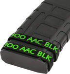 Ideagle 300 Blackout Magazine Marking Bands, 10 Pack 300 AAC BLK 7.62 X 35 mm