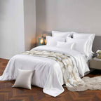 Beige Grey Coastal Bed Runner Scarf Cal King Size, Nautical Beach Starfish Coral Shell Modern Luxury Bed Throw Runners & Scarves for Twin Full Queen King Foot of Beds, Bedroom Decoration, 102"x20"