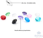 Royal Imports Acrylic Diamonds Gemstones, Crystals Rocks, Vase Fillers Party Table Scatter Wedding Banquet Event Party Crafts - 3 LBS (approx 450 gems) - Green