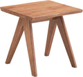 Natural Finish Accent Table
