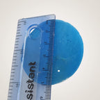 VIE Naturals Capiz Shell Discs 5cm Diameter with 2 Holes - 45 Pcs -Turquoise