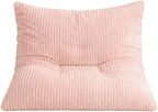 SUMELL Giant Bean Bag Chair - 3-in-1 Convertible Memory Foam Floor Cushion with Washable Corduroy Cover, Large Comfy Beanbag Sofa for Adults and Kids (Pink)