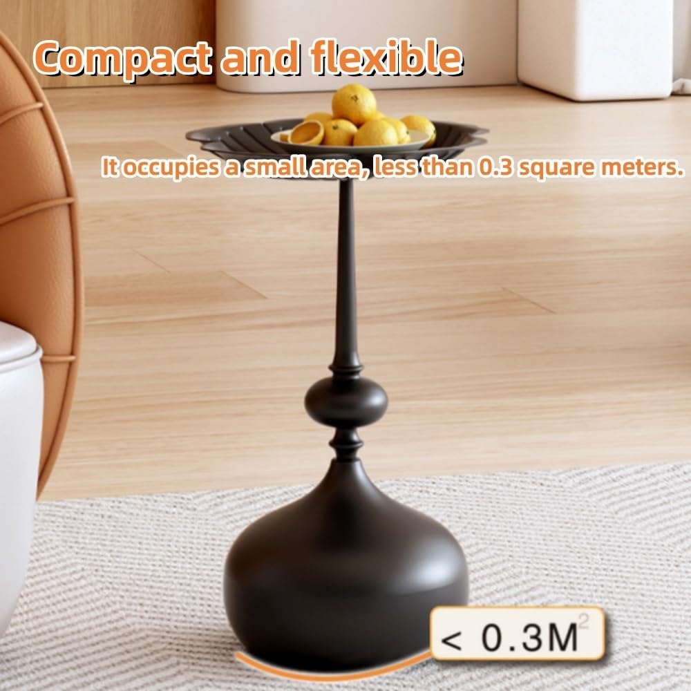 Modern Metal Nesting Coffee Table Set of 2, 2 Pieces Simple Accent Side Table with Open Storage, Colorful End Tables for Living Room, Bedroom and Office(Multi-Colored)