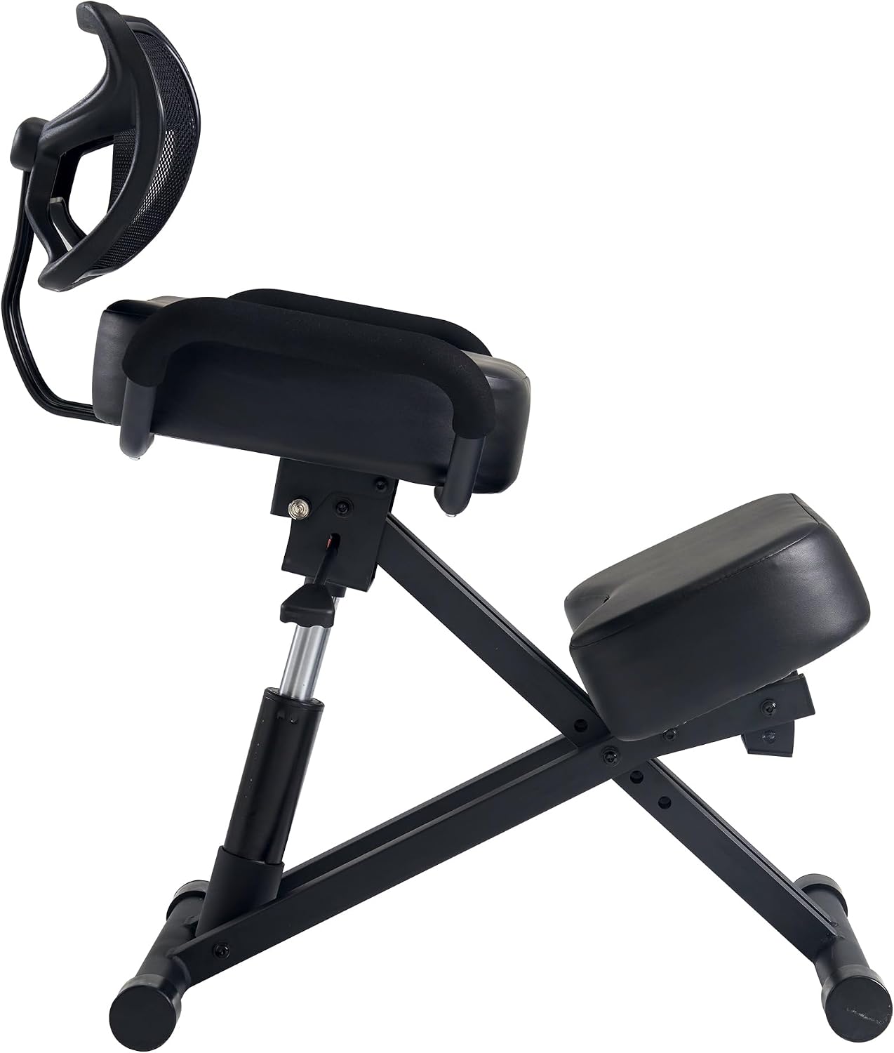 Master Massage Ergonomic Kneeling Chair with Back Support for Office -Posture Chair with Angled Seat and Backrest for Home and Office-Posture Correction Stool-Improve Your Posture