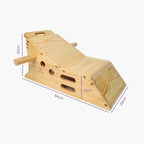 Yogikuti Simhasana Box - Yoga Heart Bench, Face & Neck Relief for Stress Reduction and Relaxation, Perfect for Restorative and Yin Yoga Practice
