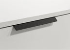 White 2-Drawer Nightstand Bedside Table,for Small Spaces