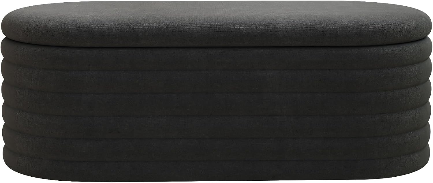 Modern Storage Bench, End of Bed Stool for Bedroom Living Room Entryway Closet