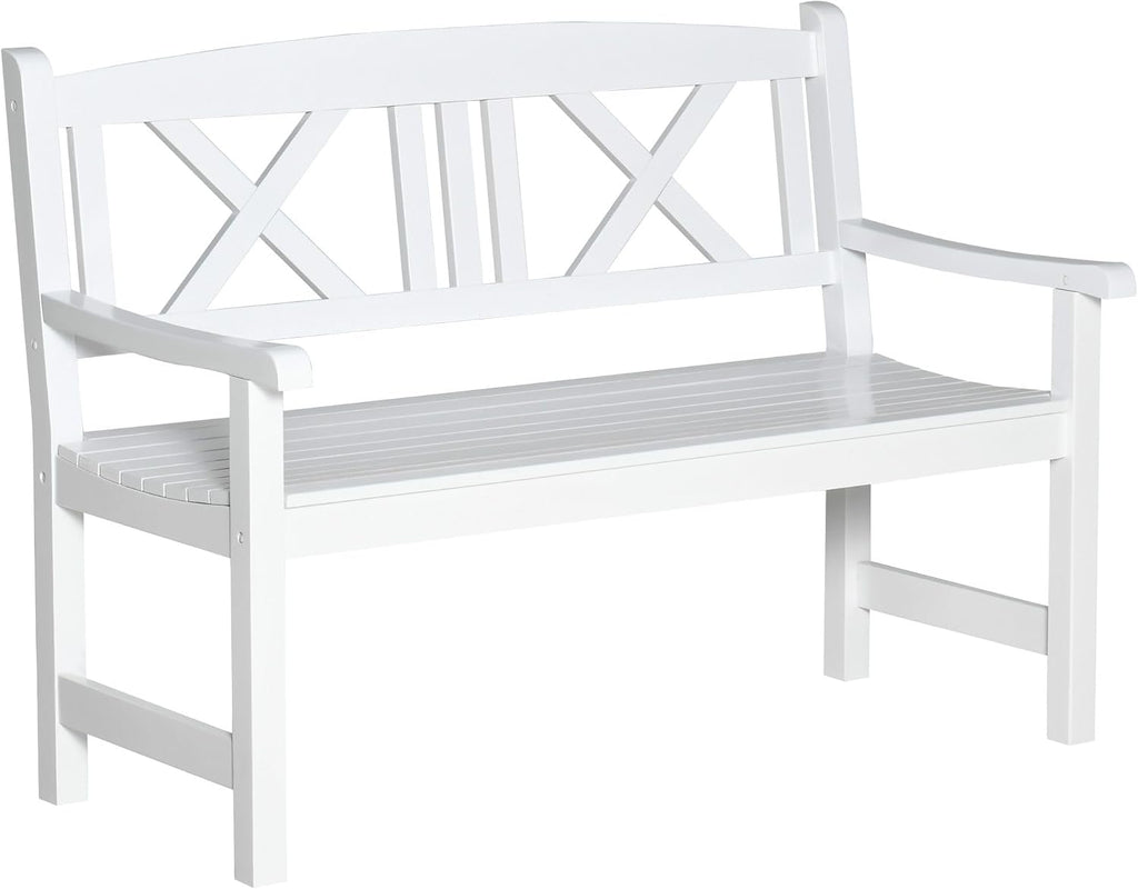 Rustic Style Wooden Bench