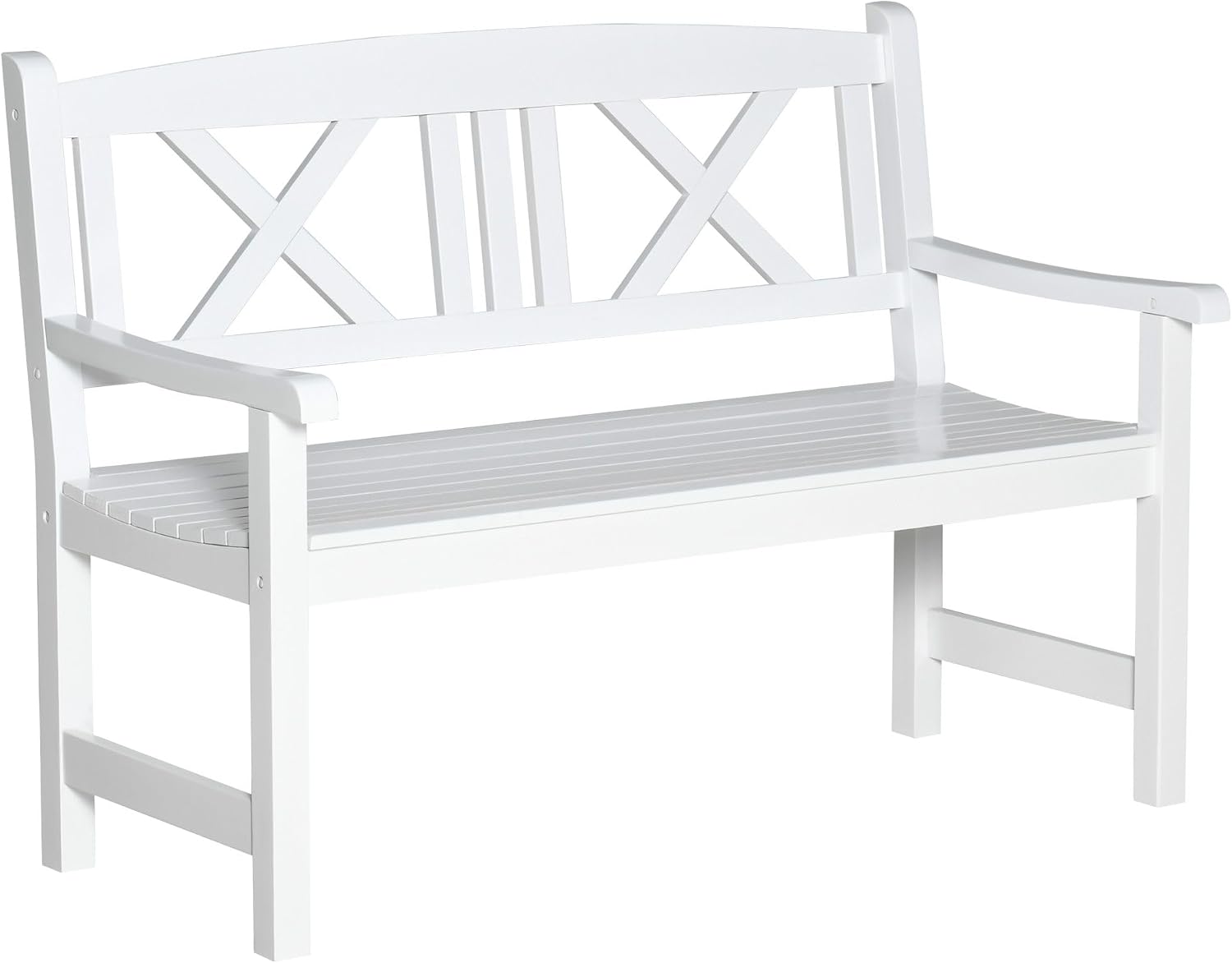 Rustic Style Wooden Bench