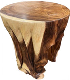 Hand Carved End Table