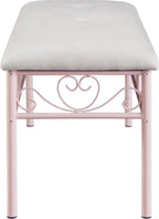 Powder Pink Bench