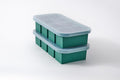 Souper Cubes 1 Cup Silicone Freezer Molds with Lids, Kale, 2-Pack | 100% Platinum-Cured Silicone Freezer Cubes, Oven and Microwave Safe, Perfect for Freezing Soup, Protein, Grains and More