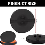 Telescopic Stool Cushion with Memory Foam, Round Thickened Collapsible Stool Chair Pads, Retractable Folding Stool Cushion with Elastic Strap, Fits Round Retractable Folding Stools, 1 Pack