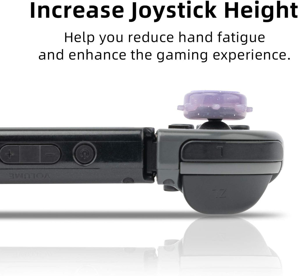 GeekShare Halloween Greedy Ghost Thumb Grip Caps Soft Silicone Joystick Cover Compatible with Nintendo Switch/OLED/Switch Lite,4PCS