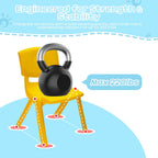 6Pcs Stackable School Chairs with 11inch Seat Height, Colorful School Stackable Chairs Stacking Plastic Classrooms Chairs for Preschool Toddler Home Learning Daycare Center Supplies