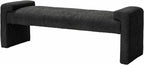 Severin Upholstered Bench-Black