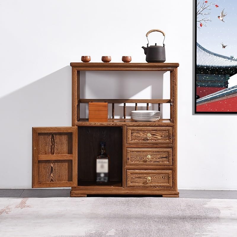 Entryway Cabinet Wooden Sideboard Cabinet Tea Cabinet Kitchen Wine Cabinet Dining Sideboard Chinese Storage Cabinet Sideboard Storage Cabinet