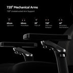 AutoFull M6 Ultra+ 2.0 Gaming Chair – World First with Shiatsu Massage | 720° Mechanical Armrests, Dynamic Lumbar Support, Adjustable Headrest | Ventilated & Heated