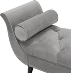 Jennifer Taylor Home Alma Tufted Flared Arm Entryway Bench