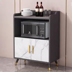 Sideboard Buffet, Wide Pantry Storage Cabinet, Tall Kitchen Storage Cabinet with Microwave Stand, Farmhouse Kitchen Hutch for Dining Room(60cm/23.6in)