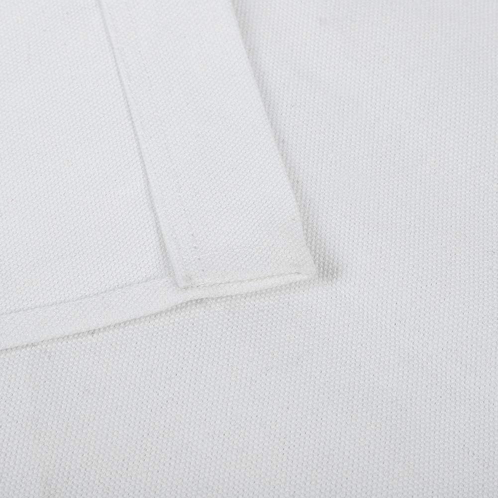 Zerone 1 Set Directors Chair Replacement, Director Chair Coers Chair Replacement Cloth Home Supplies Furniture Accessories, Director Chair Replacement for Home Director Chair (White)