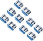 10pcs, Transparent, Adjustable Clips,Multi-Color, Leg Shorteners