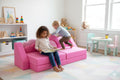 PlayFlex™ Kids Modular Sofa -Children Imaginative Play Couch (Hot Pink)