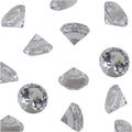 WELMATCH Clear Acrylic Diamond Vase Fillers 2 Pounds - 500 pcs 3/4 Inch Wedding Party Event Banquet Birthday Decoration Crystals Gem Table Scatters (Clear 500 pcs)