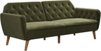 Novogratz 2144979N Tallulah Memory Foam Futo, Green