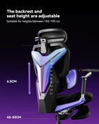 Autofull G7 Gaming Chair - 3-Zone Lumbar, 22-Point Adjustment, Breathable Mesh, Custom Backplate, 720° Armrests, BIFMA Certified Ergonomic, 140° Recline, IGR Certified, Niko Endorsed - Gift for Gamers