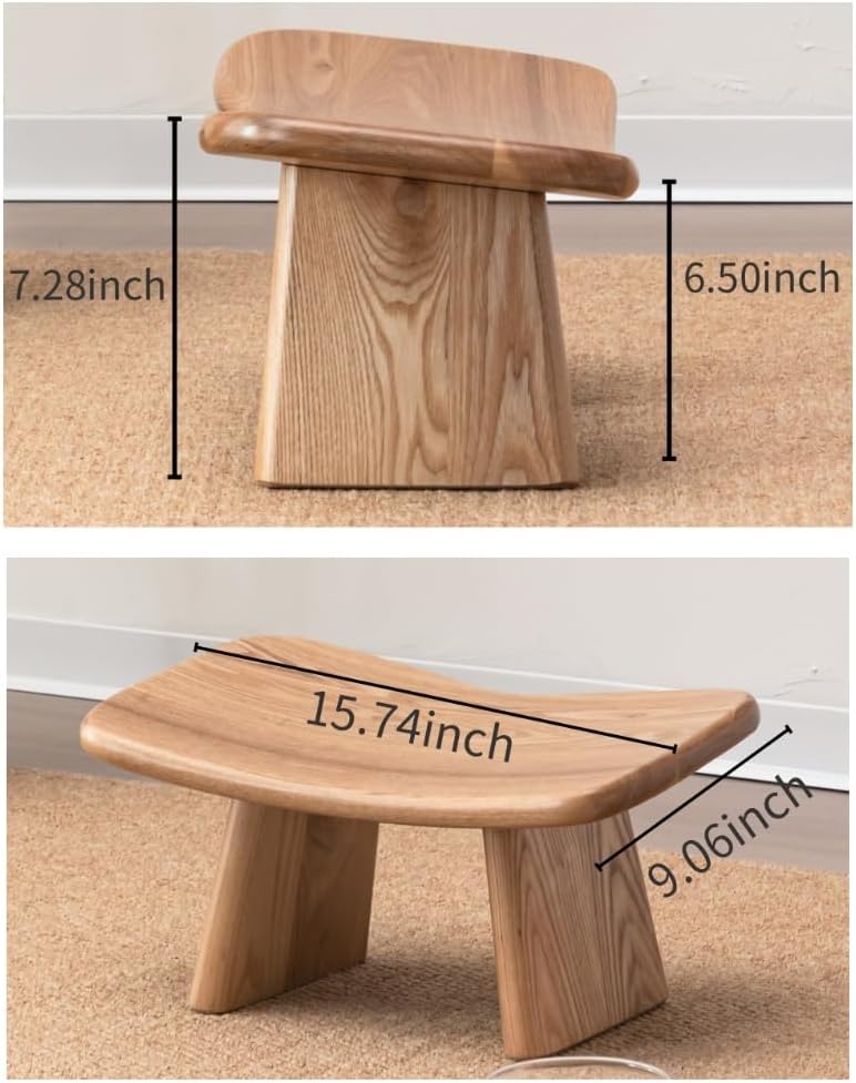 Butterfly Meditation Bench,No Assembly Required Prana Yoga Meditation Stool,Wooden Kneeling Ergonomic Seiza Seat,Seiza Prayer Bench