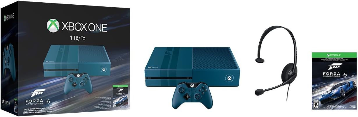 Xbox One 1TB Console - Forza Motorsport 6 Bundle (Renewed)