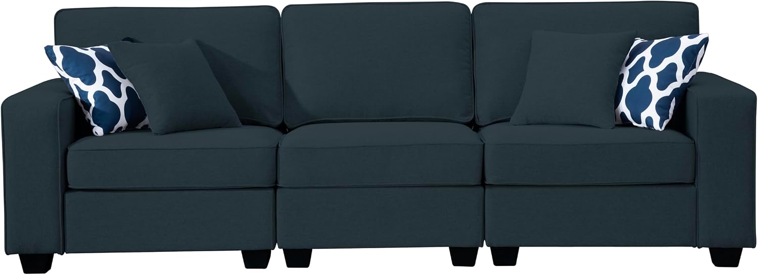 Legend Vansen Modular Sectional Sofa L Shaped Couch with Ottoman Modern Reversible Corner Sectional Couch for Living Room