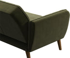 Novogratz 2144979N Tallulah Memory Foam Futo, Green