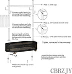 Cactus Coat Rack, Metal Garment Rack with Wheels, Double Sided, Modern Style, Powder Coated, for Entryway and Bedroom, 24x14x66.93 Inches (Black)