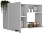 Wall Cabinet with Shelves, Storage Locker Pantry Sideboard Cupboard for Kitchen Living Room,for Kitchen Home