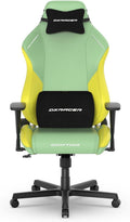 DXRacer Drifting L Ergonomic Video Gaming Chair with Lumbar Support and Headrest, Office Reclining Computer Chair for Adults (EPU Leatherette, Spring)