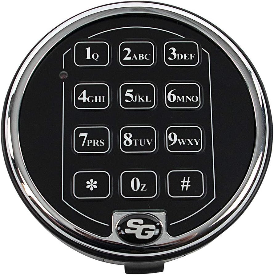 Sargent & Greenleaf Spartan PivotBolt Model 1006-108 Electronic Safe Lock Kit - Gun Safe, High Security with EMP Resistance