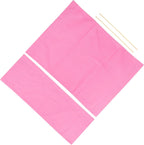 PATIKIL Director Chair Accessories Set, Makeup Artist Chair Canvas Replacement Kit with 2 Round Sticks, Pink