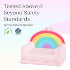 Delta Children Rainbow Flipout Figural Chair