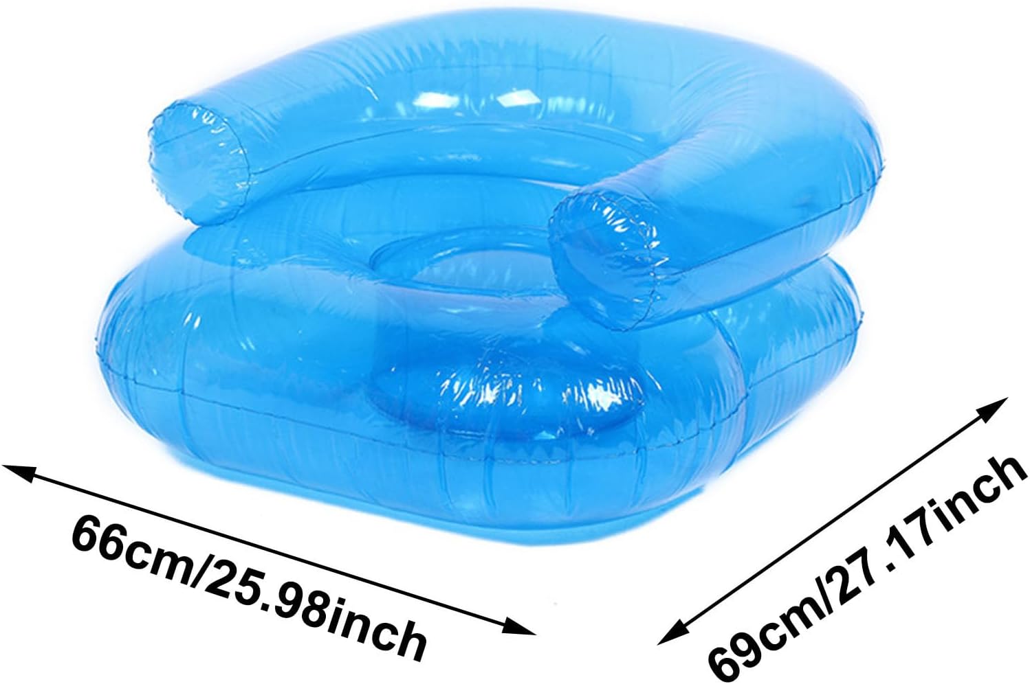Kids Inflatable Chairs Blow up Chairs Inflatable Furniture,Portable Air Couch Furniture for Outdoor Indoor Camping Beach Room,Picnics Party Supplies (Blue)