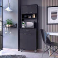 Pantry,Buffet Kitchen Sideboard,Two Door Cabinets, One Drawer, Four Adjustable Metal Legs,for Living Room,Dining Room,Kitchen,23.6 * 13.9 * 66.5