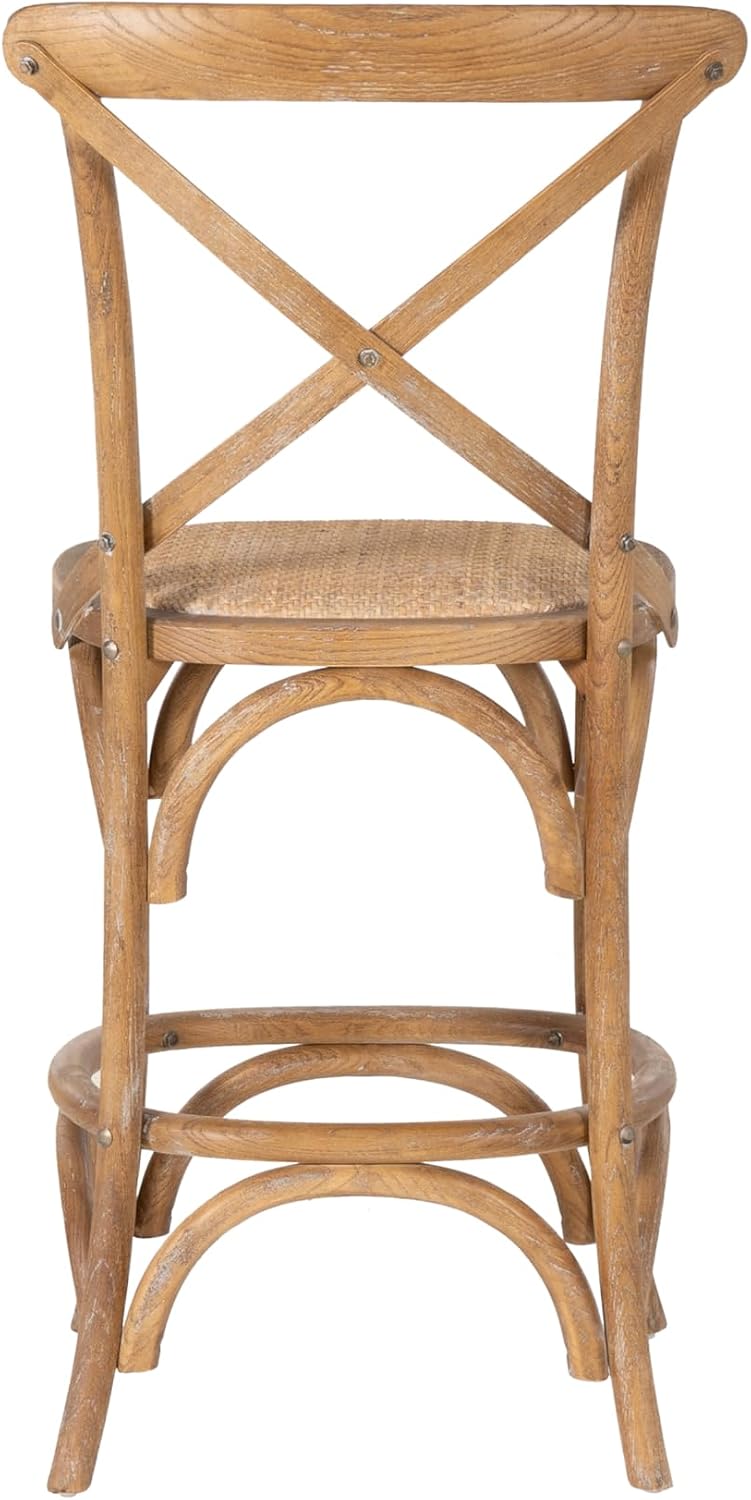 Linon Stool, Gray