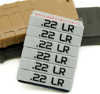 Aolamegs .22 LR Magazine Marking Bands 6 Pack