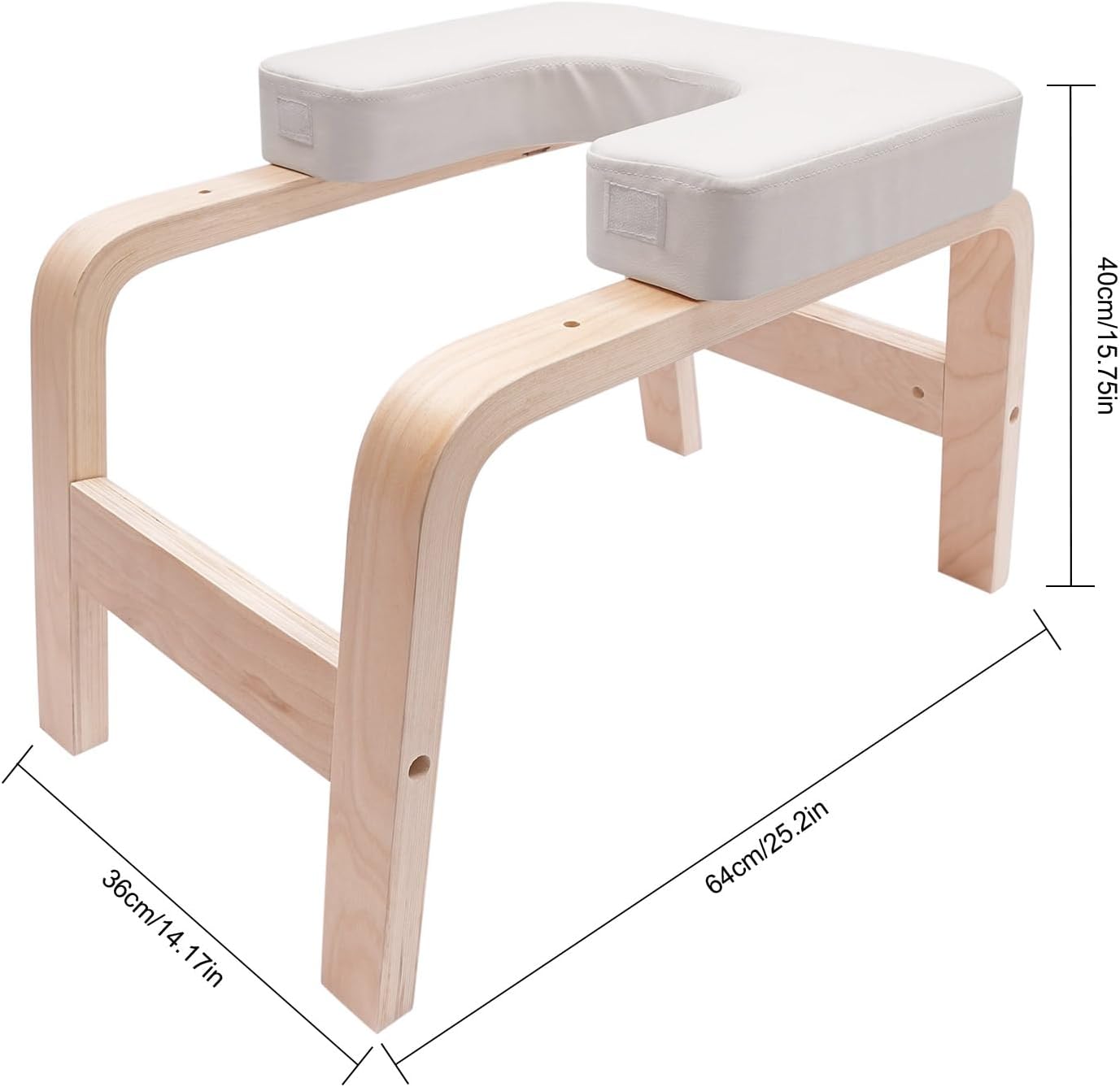 Yoga Headstand Bench Exercise Inversion Stool Workbench Upside Down Chair