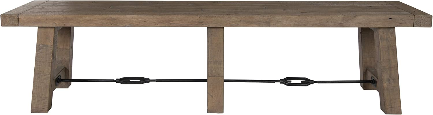 Kosas Home Dining Bench, Desert Gray