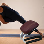 Kneeling Meditation Stool Anterior Tilt Meditation Bench Adjustable Ergonomic Prayer Kneeler Thick Cushioned Chair Comfortable Floor Seating Suitable